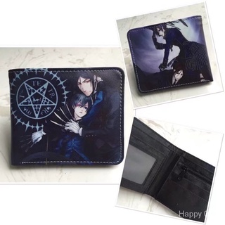Anime Wallet Anime Tokyo Black Butler Wallet -Style CasualPUpi qian jia The Tail of the God of Death (2)