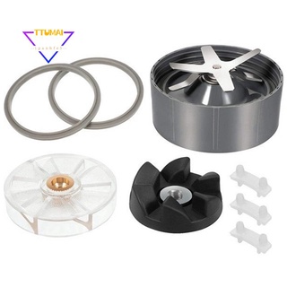 2 Pcs Replacement Parts for Nutri 600W/900W Blade/Gasket&Shock Pad,Replacement Parts for Nutri