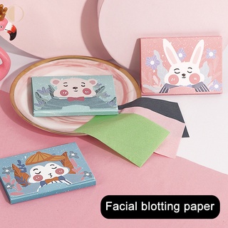 5 pzs papel Facial para manchas faciales/hojas de hinchazón Facial para el cuidado de la piel grasa o maquillaje