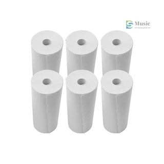 rollos de papel térmico de 80 x 30 mm, papel de recibo, caja registradora, rollos de papel para supermercado pos, impresora de recibos, 6 rollos