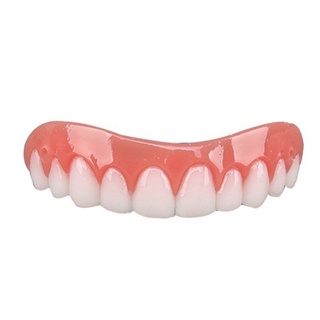 [jm] 1 pieza de dientes cosméticos a presión sobre carillas instantáneas seguras dentales falsas naturales