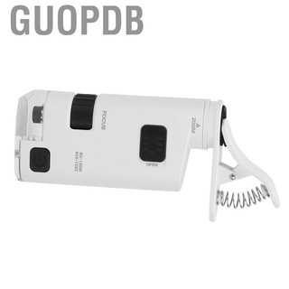 Guopdb Microscopes Adjustable Zoom Cellphone Lens Magnifier for Experiment The Best Gift a Friend Suitable Family Outdoor
