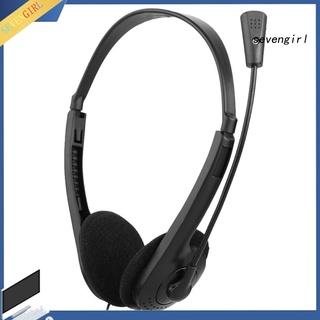 Sev-audífonos Estéreo con cable 3.5mm con reducción De ruido con micrófono Para Pc