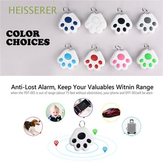 HEISSERER Mini Activity Trackers Anti-lost Finder Vehicle GPS Tracker Wireless For Pet Dog Cat Kids Bluetooth Waterproof Keys Practical Locator Device/Multicolor