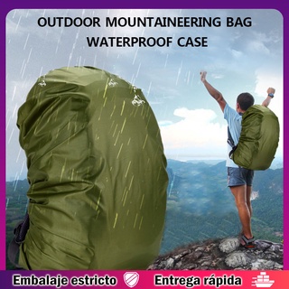 mochila cubierta de lluvia impermeable bolsa camuflaje al aire libre camping senderismo escalada anti-polvo impermeable 35l