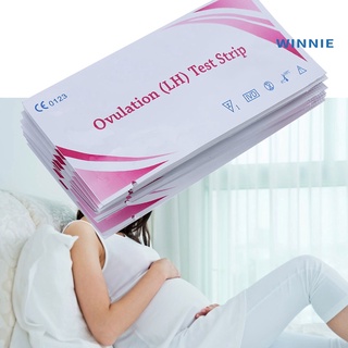 [winnie] 10 tiras de prueba de ovulación de detección de monitor de orina de embarazo (4)