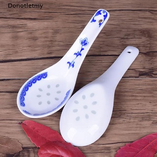 Donotletmy 1pz cuchara De cerámica China/Sopa Para/Arroz/cocina (1)