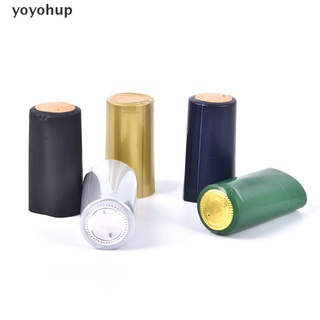 Yoyohup 10PCS/lot PVC Heat Shrink Sealing Cap Cover Thickened Brewed Heat Shrink Capsule CO