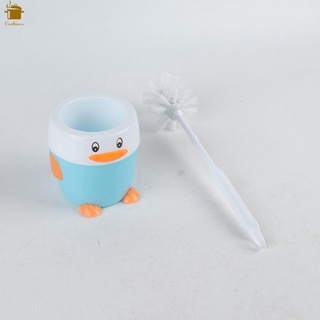Pingüino cepillo de inodoro con base inodoro cepillo hogar (8)