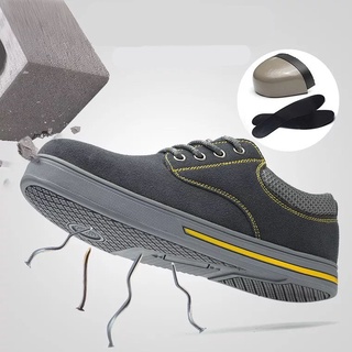 zapatos de seguridad de los hombres anti-aplastamiento anti-piercing ligero transpirable zapatos de trabajo (3)