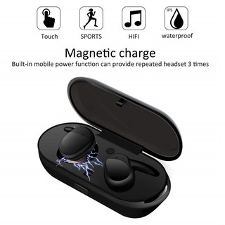 2021 nuevos audífonos inalámbricos Bluetooth TWS Bluetooth 5.0 deportivos estéreo a prueba de agua control táctil (5)