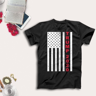 Petersburg letra Trump bandera de manga corta camisetas cuello redondo Unisex suelto Tops S-5XL