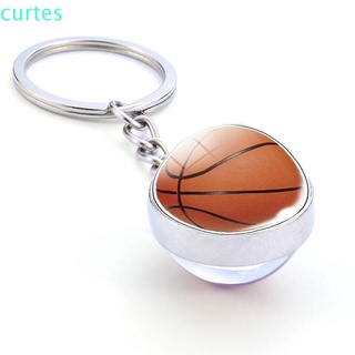 Llavero curtes con colgante Bola De cristal Para baloncesto/baloncesto/fútbol (1)
