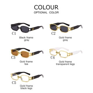 Fashion Retro Men/Women Small Frame Square Sunglasses UV400 (8)