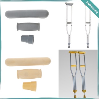 kit de accesorios de muleta - incluye almohadilla de muleta, cubiertas de agarre de mango, cubierta de punta (9)