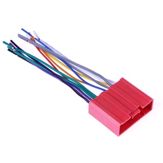 Adaptador de arnés de cableado para reproductor de CD estéreo de coche para Mazada 2 3 5 6 (1)