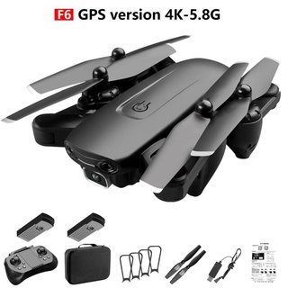 F6 GPS Drone 4K cámara Dual FPV Drones WiFi plegable RC Quadcopter regalos