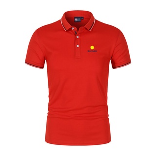 Nueva Ricard hombres Polo oficina negocios Casual camiseta verano moda solapa Golf Polos camisa de tenis