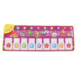 Piano de educación temprana de Piano de educación de 9 Teclas Piano Piano Teclado Playmat & 5 (1)