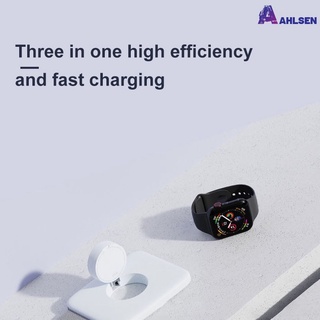 dreamlist Suitable for Apple 12 wireless charger three-in-one folding wireless charging mobile phone magnetic wireless charging dreamlist