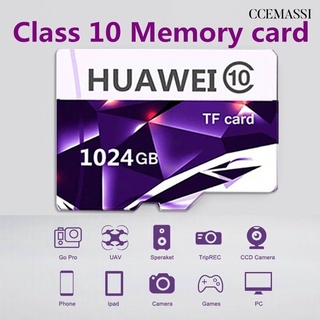 Cc Huawei EVO tarjeta de memoria Digital Micro de seguridad TF de alta velocidad de 512GB/1TB (1)