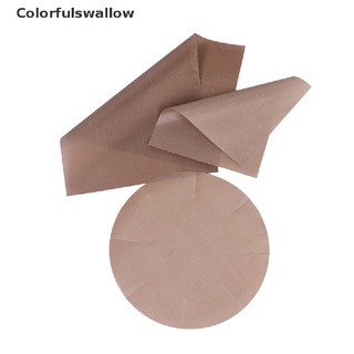 [colorfulswallow] Alfombrilla de papel antiadherente reutilizable para hornear, hoja de alta temperatura, papel de aceite