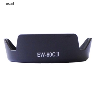 ecal ew-60c ii - campana de lente para canon 650d 550d 600d ef-s 18-55mm co