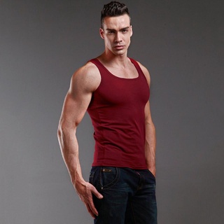 Casual sin mangas músculo Tops Fitness entrenamiento Slim Fit gimnasio chaleco Tank Tops