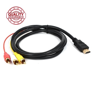 Cable de vídeo Hdmi a Av Hdmi a 3Rca rojo, amarillo y blanco diferencia Hdmi Cable de vídeo 3Rca Audio a Y5P9