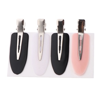 4Pcs Plastic Seamless No Bend No Hair Clips for Women's Hair Styling (2)