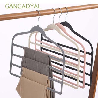 gangadyal 6 en 1 pantalones percha multifuncional armario organizador corbata rack ropa colgante para bufanda jeans artículos para el hogar armario estante de almacenamiento/multicolor