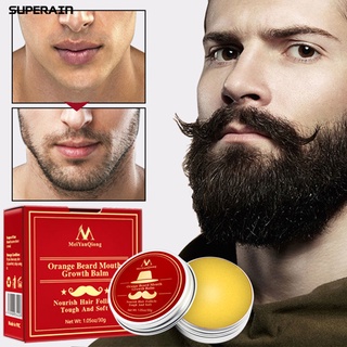 [Bodycare] MeiYanQiong 30g Natural Barba Crecimiento Bálsamo Hidratante Moustache Potenciador Crema