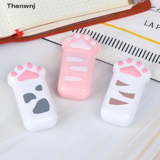 [Thanwnj] Cat Claw Decorative Correction Tape Diary Stationery Office Cute School Supply DCX