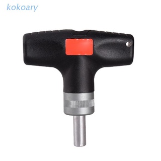 Kok Professional T-Handle Preset llave dinamométrica herramienta Nm/Nm Compatible con brocas hexagonales estándar de 1/4", brocas no incluidas