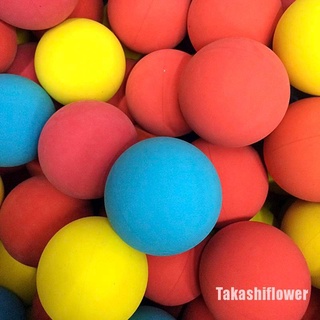 Takashiflower cm raqueta de Squash de baja velocidad de goma hueco bola de entrenamiento bola de competencia