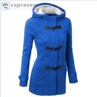 mujer outwear invierno cálido abrigo con capucha a prueba de viento manga larga espesar parka