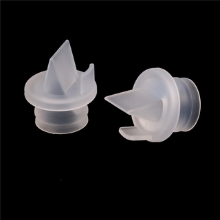 Scbr 2 piezas de válvula de pico de pato para extractor de leche de silicona para bebé (4)