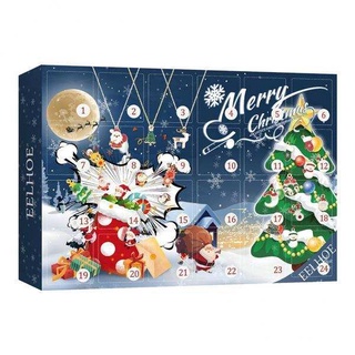 2X Calendario Tradicional De Adviento Adornos Colgantes Para Árbol De Navidad Para Niños Y Adultos