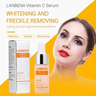 ❥ 2020- Hot Sale 15ml Vitamin C Serum Whitening Serum Hyaluronic Acid Face Cream Remover Freckle