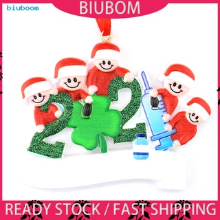 Biuboom - muñeca colgante de resina, diseño personalizado, adornos de navidad, memorables para el hogar