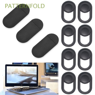 PATTERNFOLD 3pcs/pack Ultra Thin Webcam Cover Plastic Camera Cover Camera Sticker Universal Slider Shield Shutter Privacy Security