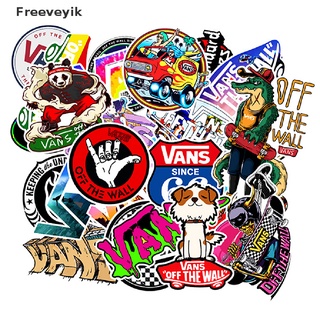 [Freev] 100 pegatinas VANS Graffiti Skateboard portátil equipaje guitarra bicicleta coche pegatinas MY33