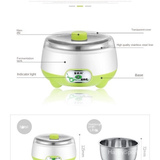 Máquina Automática De Yogur Multifunción Hogar Mini Temperatura Constante Natto Dispositivo De Arroz Vino Fermentador ubes (9)