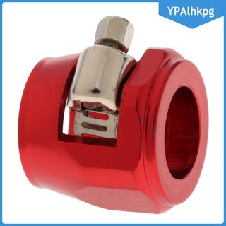 AN10 Hose End Finishers Oil Fuel Line Clip Clamp Fitting Accessories Red