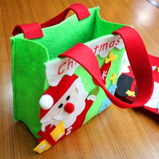 Color Santa Christmas Candy Gift Bag (2)