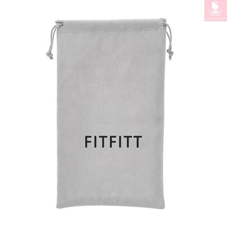 Fitfitt bolsa de almacenamiento pequeña con cordón flocado bolsa de protección gris * CM