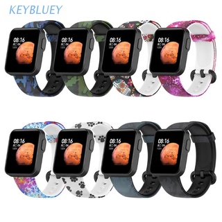 Keyb para Xiaomi Mi Watch Lite versión Global correa de silicona reemplazo colorido pulsera para Redmi Watch Mi Watch Lite Sma