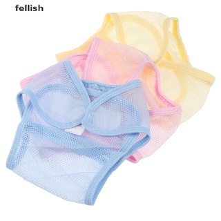 [fellish] pañales transpirables lavables para bebé, reutilizables, pañales de tela, pantalones de malla infantil 436co