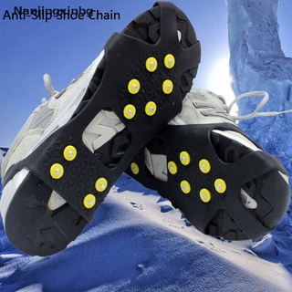 [nanjingxinhg] antideslizante nieve hielo escalada zapato picos agarre de hielo cleat crampones invierno antideslizante [caliente]