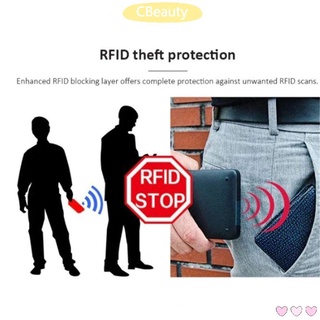 Taza Antirrobo Cepillo Protector De Identificación Monedero Pop Up RFID Bloqueo De La Tarjeta Bolsa De Metal De Negocios Hombres Automático Titular De Crédito/Multicolor